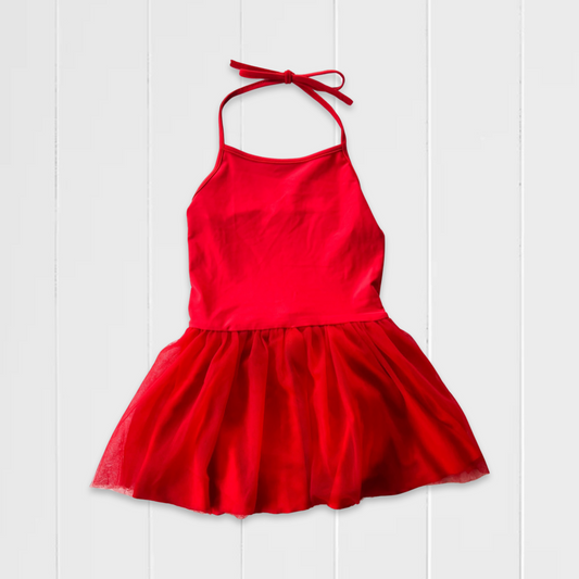 Little Hearts Leotard Dress - 2y - NWT
