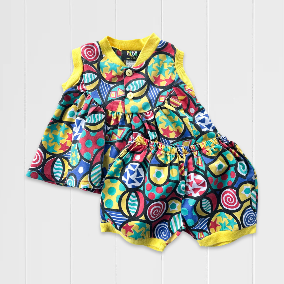 Vintage Kids Club Set - 6-12m