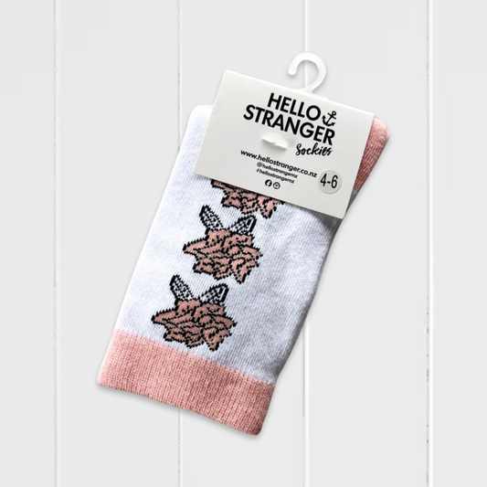Hello Stranger Socks - 4-6y - NWT