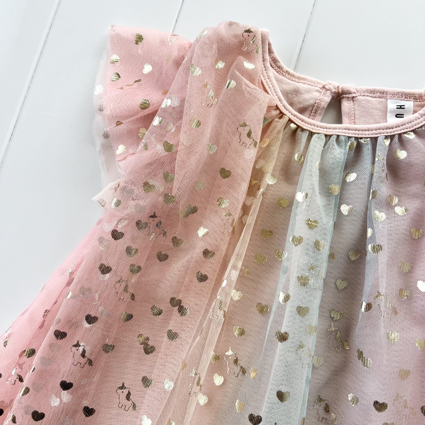 Huxbaby Flutter Dress - 2y