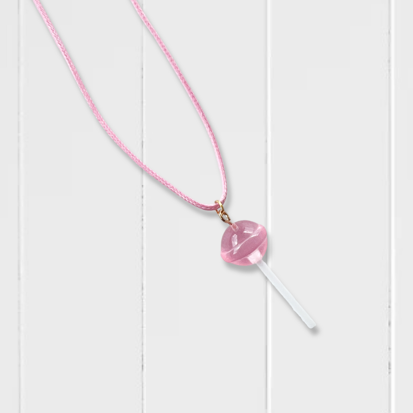 Lollipop Necklace - Bubblegum